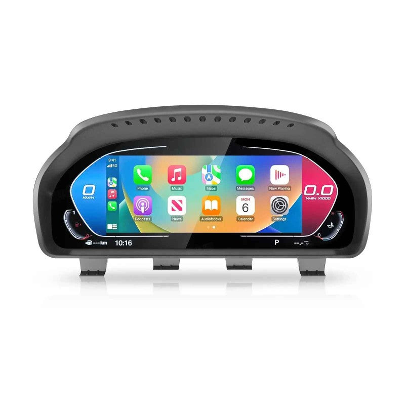 Car Craft Compatible With Bmw 3 Series F30 Gt F34 4 Series F32 2012-2019 Dashboard Lcd Speed O Meter Android Player Digital Instrument Cluster Screen Speedometer Display Car 12.3 Inch With Carplay CC-8433 - CAR CRAFT INDIA