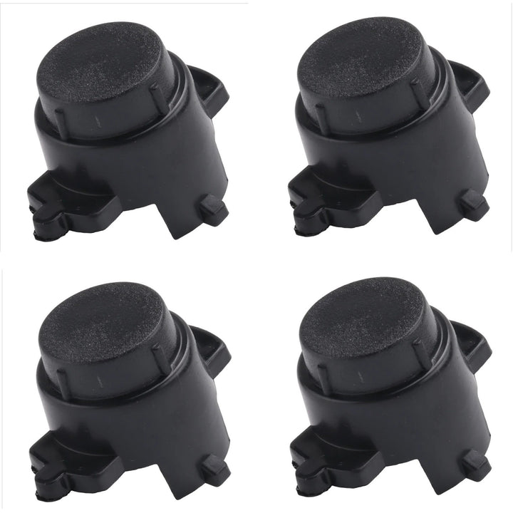 Car Craft Compatible With Car Bumper Dummy Parking Park Sensor Blank Cover Electric Eye Cover Set of 4 - CAR CRAFT INDIA