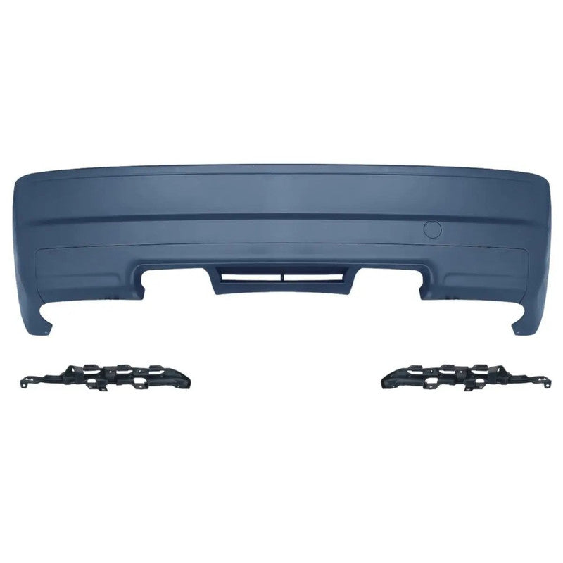 Car Craft Compatible With Bmw 3 Series E46 Sedan 1998-2004 Upgrade Facelift Convert To M3 M Sport Mt M Tech Rear Bumper Bodykit Body Kit For 4 Door Car Gc E46-009