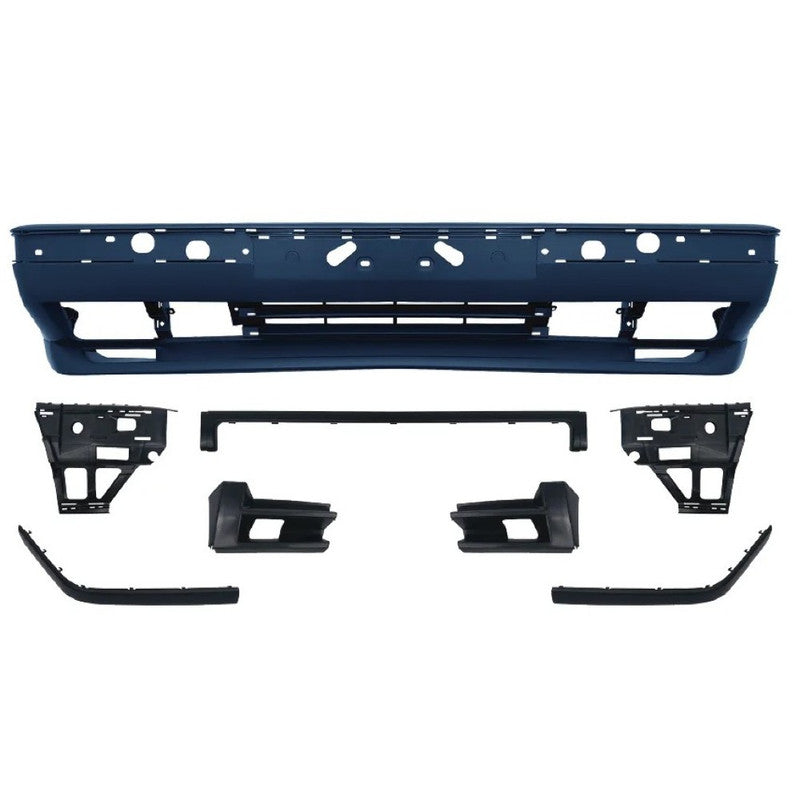 Car Craft Compatible With Bmw 5 Series E34 1988-1995 Upgrade Facelift Convert To M5 Mt M Tech M Sport Front Bumper Bodykit Body Kit Gc E34-001