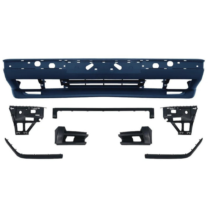 Car Craft Compatible With Bmw 5 Series E34 1988-1995 Upgrade Facelift Convert To M5 Mt M Tech M Sport Front Bumper Bodykit Body Kit Gc E34-001
