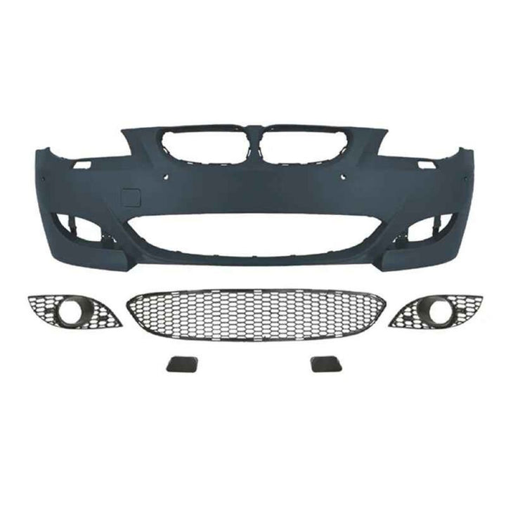 Car Craft Compatible With Bmw 5 Series E60 2004-2010 Front Bumper Upgrade Convert To M Sport M5 Bodykit Bumper - CAR CRAFT INDIA