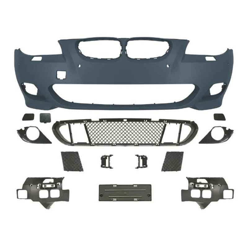 Car Craft Compatible With Bmw 5 Series E60 2004-2010 Front Bumper Upgrade Convert To M Sport Mt M Tech Bodykit Bumper - CAR CRAFT INDIA