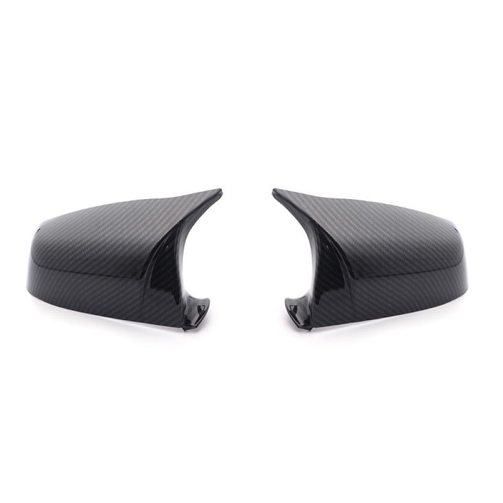 Car Craft Compatible With Bmw 5 Series E60 2004-2010 6 Series E63 2004-2011 Side Rear View Wing Mirror Cap Cover Replacement Style Carbon Fiber Look Gc E60 019 020 Cf CC-10670