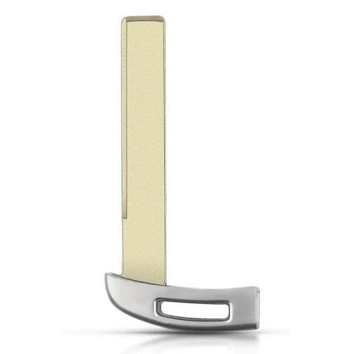 Car Craft Compatible With Bmw 7 Series E65 E66 2001-2008 Key Cover Case Physical Key Blade Silver Bm-ks-23