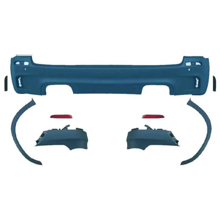 Car Craft Compatible With Bmw X5 E70 2010-2013 Rear Bumper Upgrade Convert To M Sport Mp M Performance M Sport X5m Bodykit Wheel Arch E70-003 Gc