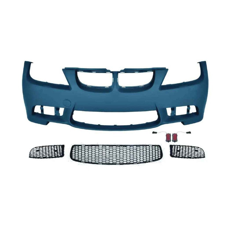 Car Craft Compatible With Bmw 3 Series E90 Lci 2009-2012 Front Bumper Upgrade Convert To M Sport M3 Bodykit Bumper - CAR CRAFT INDIA