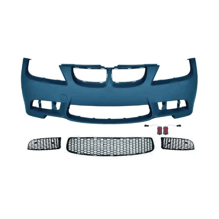 Car Craft Compatible With Bmw 3 Series E90 2005-2008 Front Bumper Upgrade Convert To M Sport M3 Bodykit Bumper - CAR CRAFT INDIA