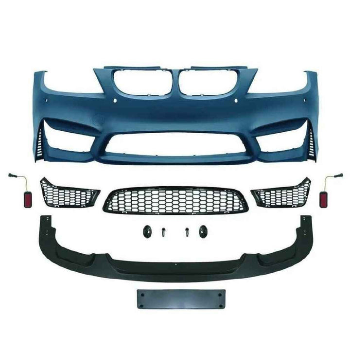 Car Craft Compatible With Bmw 3 Series E90 Lci 2009-2012 Front Bumper Upgrade Convert To M Sport M4 Bodykit Bumper - CAR CRAFT INDIA