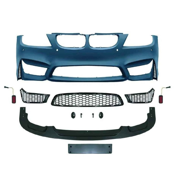 Car Craft Compatible With Bmw 3 Series E90 2005-2008 Front Bumper Upgrade Convert To M Sport M4 Bodykit Bumper - CAR CRAFT INDIA