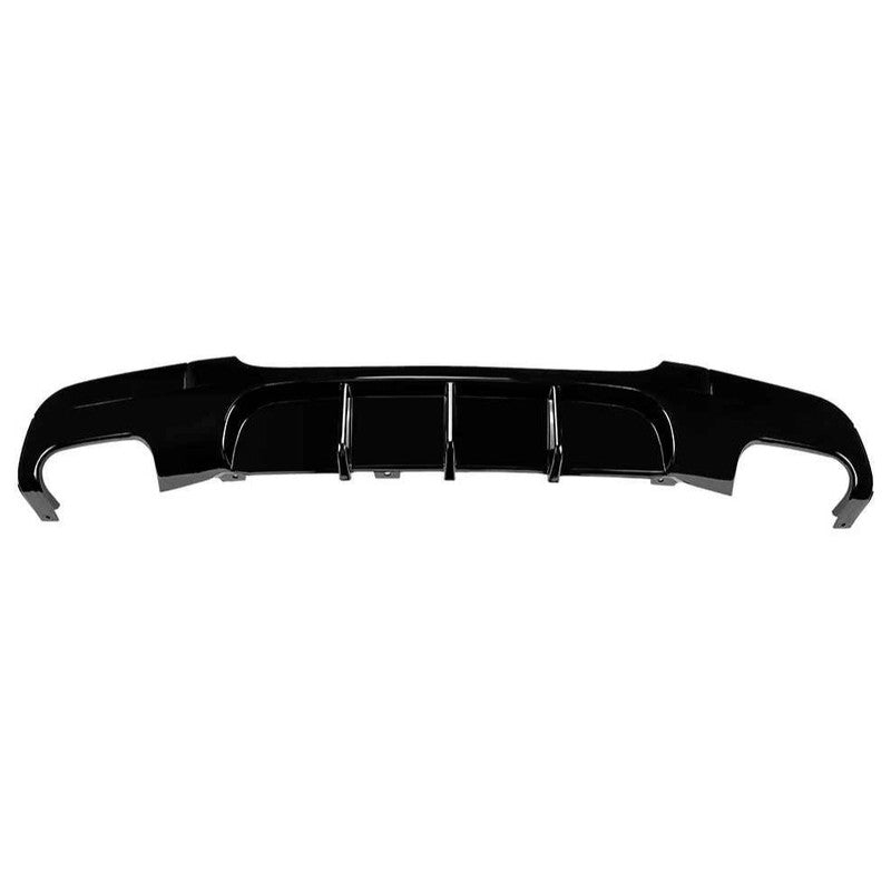 Car Craft Compatible With Bmw 3 Series E90 2008-2012 M Sport M3 M4 Rear Bumper Lip Splitter Diffuser Skirts 00-00 Glossy Black Zst-1286 00-00 Gb Glossy Black - CAR CRAFT INDIA