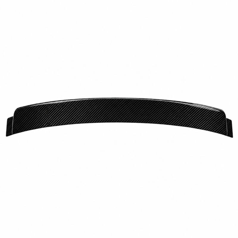 Car Craft Compatible With Bmw 3 Series E90 2006-2012 Rear Trunk Wing Boot Lip Wing Roof Spoiler Carbon Fiber Look