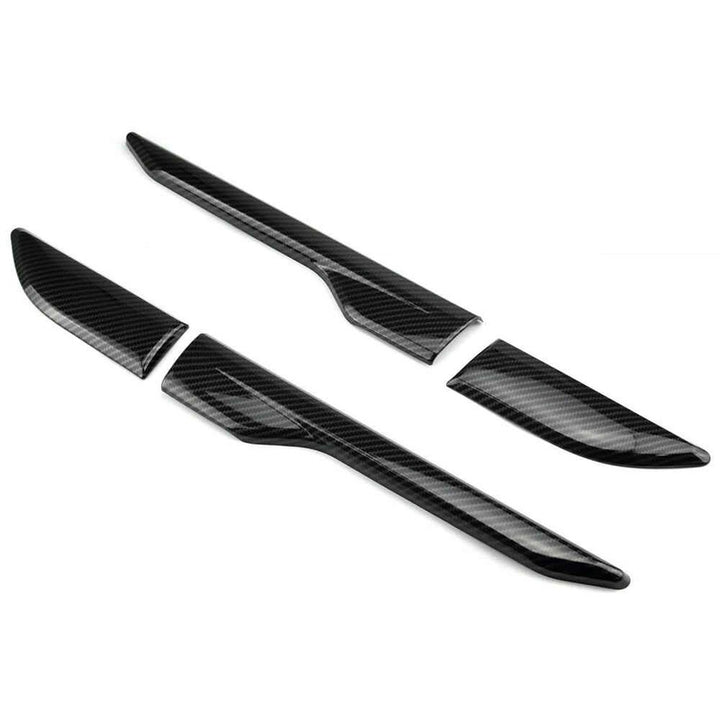 Car Craft Compatible With Land Rover Range Rover Evoque 2012-2018 Fender Side Air Vent Outlet Cover Trim Decorative Set Carbon Fiber Look - CAR CRAFT INDIA
