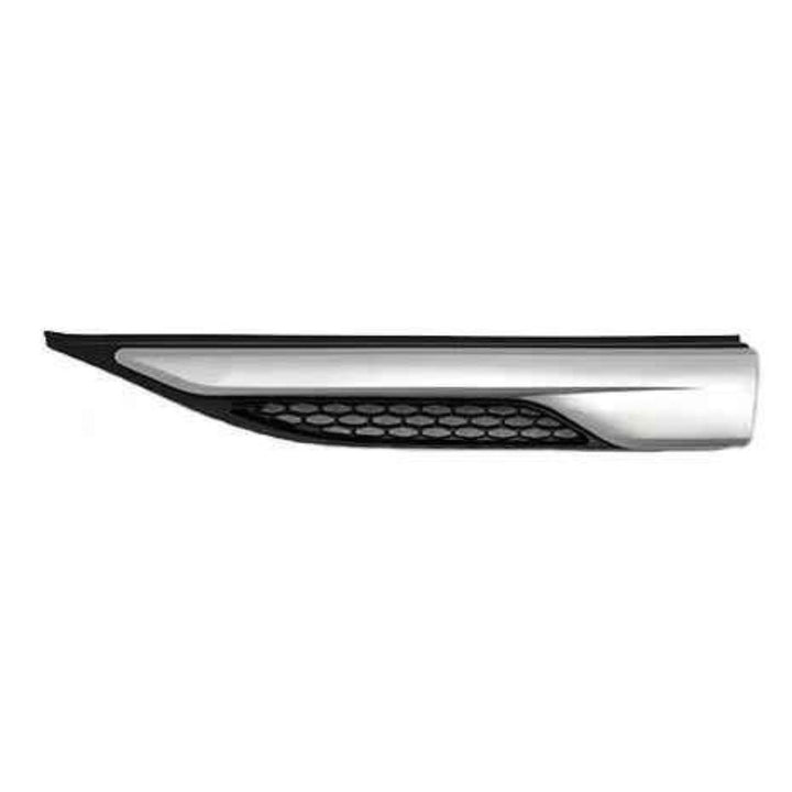 Car Craft Compatible With Land Rover Range Rover Evoque 2012-2018 Fender Side Air Vent Outlet Cover Trim Decorative Left Big Silver - CAR CRAFT INDIA