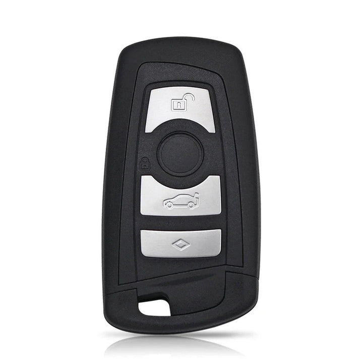 Car Craft Compatible With Bmw 1 2 3 4 5 6 7 X1 X3 X4 X5 X6 X7 Z4 Series Upgrade Key Cover Case To New Style Car Key Cover Shell With Blade 4 Button Black Bmw-ks- 34 Black
