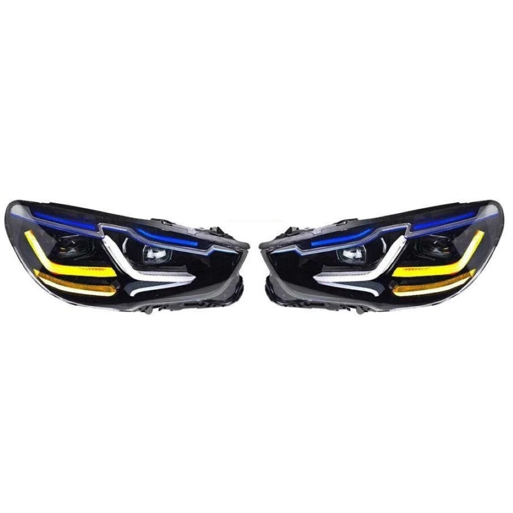 Car Craft Compatible With Bmw 5 Series Gt F07 2010-2015 Car Front Upgraded Head Light Lamp Xenon Headlight Retrofit Upgrade Modified Led Drl Hid G Series G30 Style Style