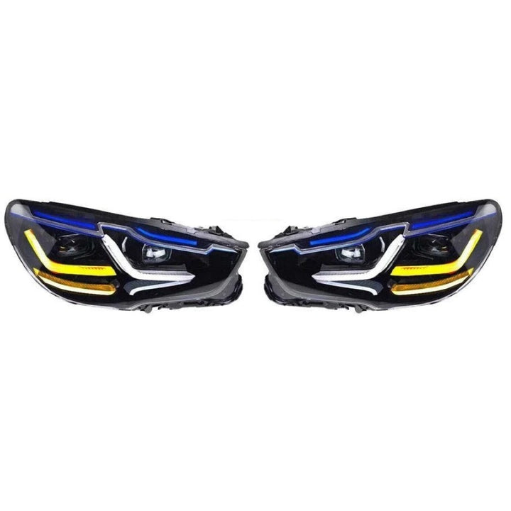 Car Craft Compatible With Bmw 5 Series Gt F07 2010-2015 Car Front Upgraded Head Light Lamp Xenon Headlight Retrofit Upgrade Modified Led Drl Hid G Series G30 Style Style