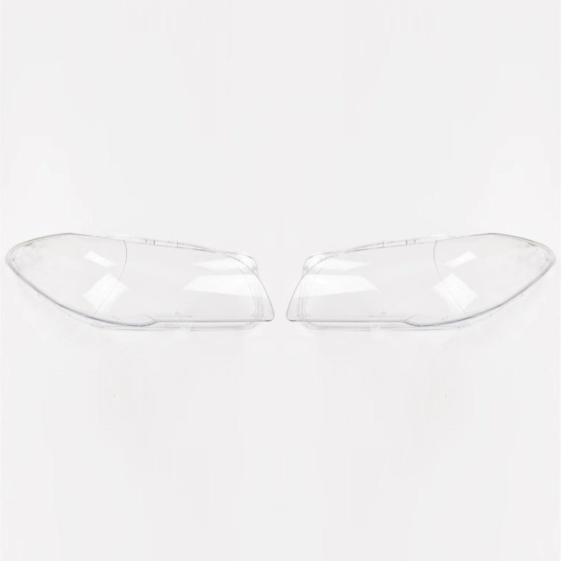 Car Craft Compatible With Bmw 5 Series F10 2010-2017 Car Front Headlights Headlamp Glass Lenses Cover Dust Shell Transparent Plexiglass Lampshade Ddz-f10/f18-l+r Set - CAR CRAFT INDIA