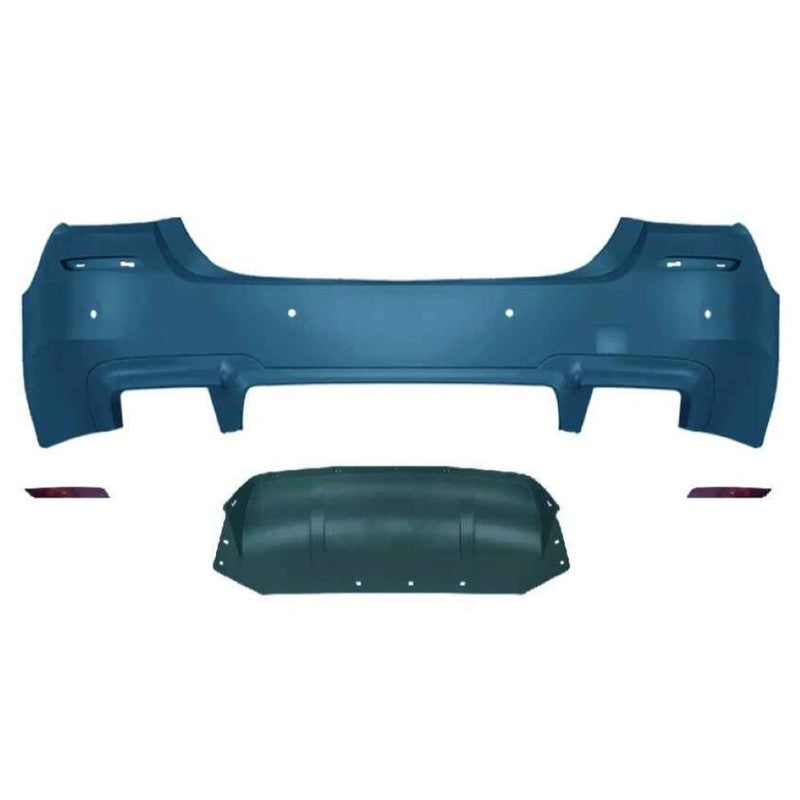 Car Craft Compatible With Bmw 5 Series F10 2010-2017 Rear Bumper Upgrade Convert To M Sport M5 Bodykit Bumper - CAR CRAFT INDIA