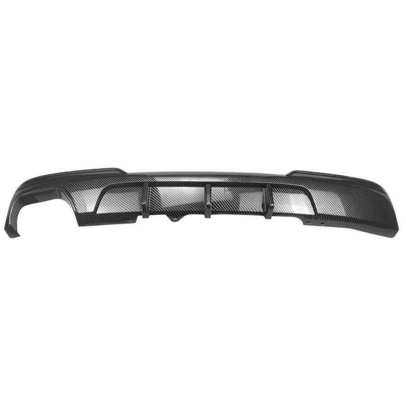 Car Craft Compatible With Bmw 5 Series F10 2010-2017 M Sport M5 Rear Bumper Lip Splitter Diffuser Skirts 00- Carbon Fiber Look Zst-1424 00-cf Carbon Fiber Look - CAR CRAFT INDIA