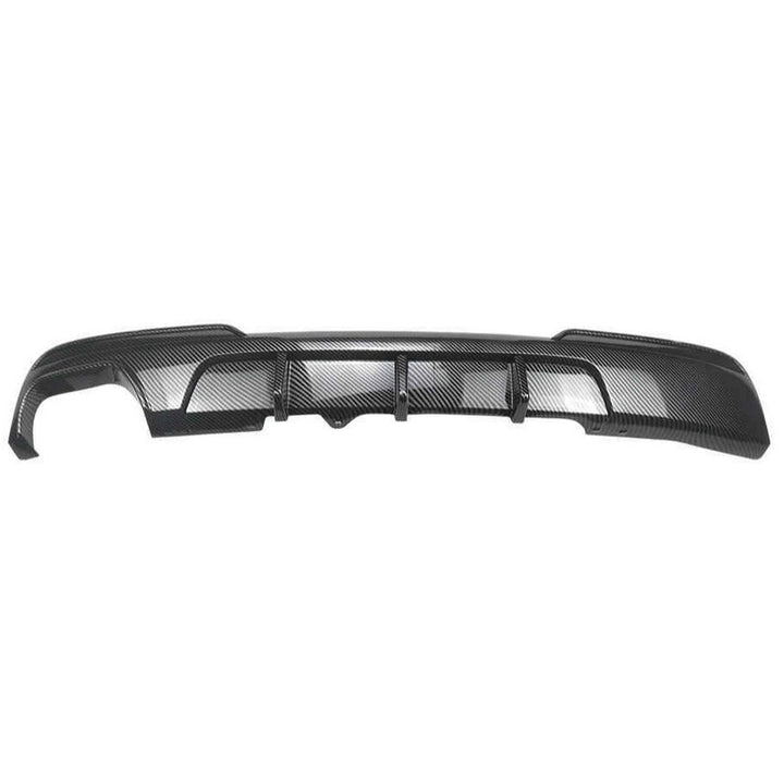 Car Craft Compatible With Bmw 5 Series F10 2010-2017 M Sport M5 Rear Bumper Lip Splitter Diffuser Skirts 00- Carbon Fiber Look Zst-1424 00-cf Carbon Fiber Look - CAR CRAFT INDIA
