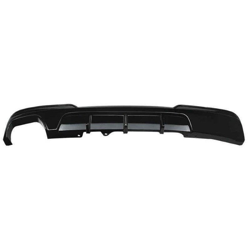 Car Craft Compatible With Bmw 5 Series F10 2010-2017 M Sport M5 Rear Bumper Lip Splitter Diffuser Skirts 00- Glossy Black Zst-1424 00-gb Glossy Black - CAR CRAFT INDIA