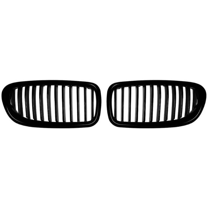 Car Craft Compatible With Bmw 5 Series F10 2010-2017 Front Bumper Show Mesh Grill Single Line Bar Zst-1426 Single Glossy Black - CAR CRAFT INDIA
