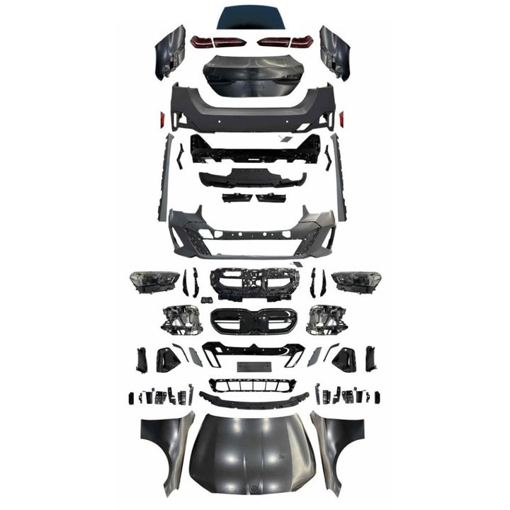 Car Craft Compatible With Bmw 5 Series F10 2014-2017 Lci Upgrade Facelift Convert To 5 Series G60 G68 2024 M Tech M5 Bodykit Headlight Taillight Hood Bumper Glass Fender CC-5650 - CAR CRAFT INDIA