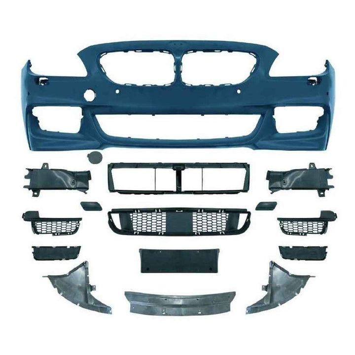 Car Craft Compatible With Bmw 6 Series F06 F12 2011-2018 Front Bumper Upgrade Convert To M Sport M Tech Mt Bodykit F06/f12/f13-002 Gc