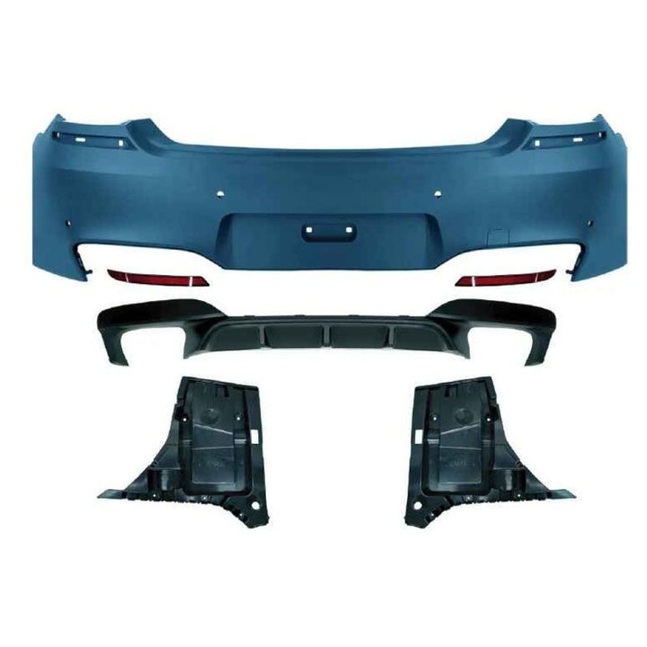 Car Craft Compatible With Bmw 6 Series F06 F12 2011-2018 Rear Bumper Upgrade Convert To M Sport M6 Bodykit F06/f12/f13-008 Gc