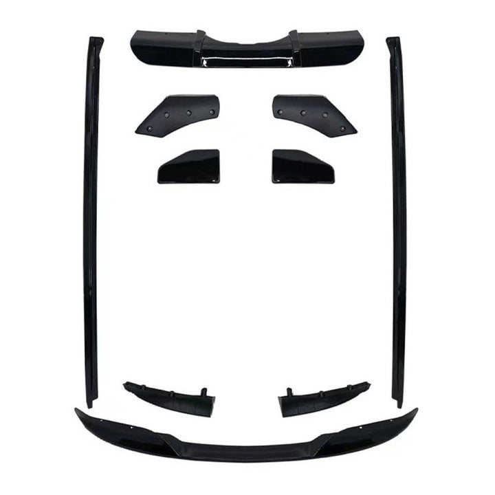 Car Craft Compatible With Bmw X5 F15 2014-2018 M Tech Bumper Bodykit M Performance M Tech Mt Bodykit Body Kit Front Lip Splitter Skirt Side Skirt Rear Afte Rlip Diffuser Trim Gc F15 012