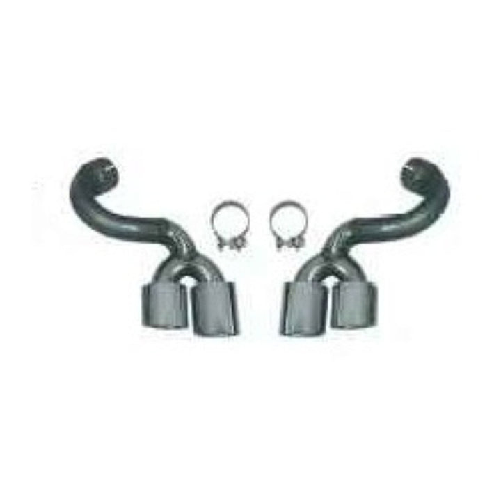 Car Craft Compatible With Bmw X5 F15 2013-2018 Exhaust Tips Tail Pipe Midpipe Muffler With Clamp Gc