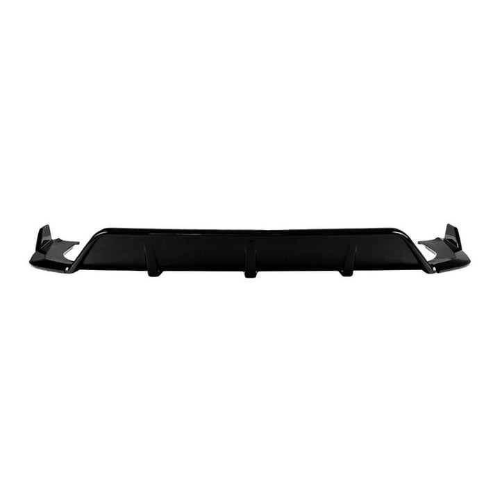 Car Craft Compatible With Bmw X5 F15 2014-2018 After Rear M Sport Bumper Night Knight Lip Diffuser Splitter Skirt Zst-1359 Gb Gloss Black