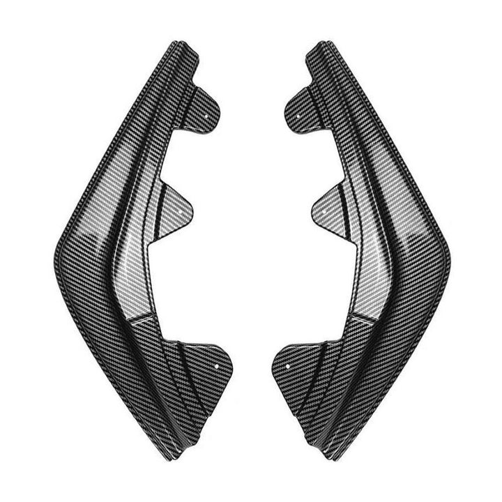 Car Craft Compatible With Bmw 1 Series F20 Lci 2015-2019 M Sport Rear After Bumper Lip Splitter Skirts Zst-1130 Cf Carbon Fiber Look