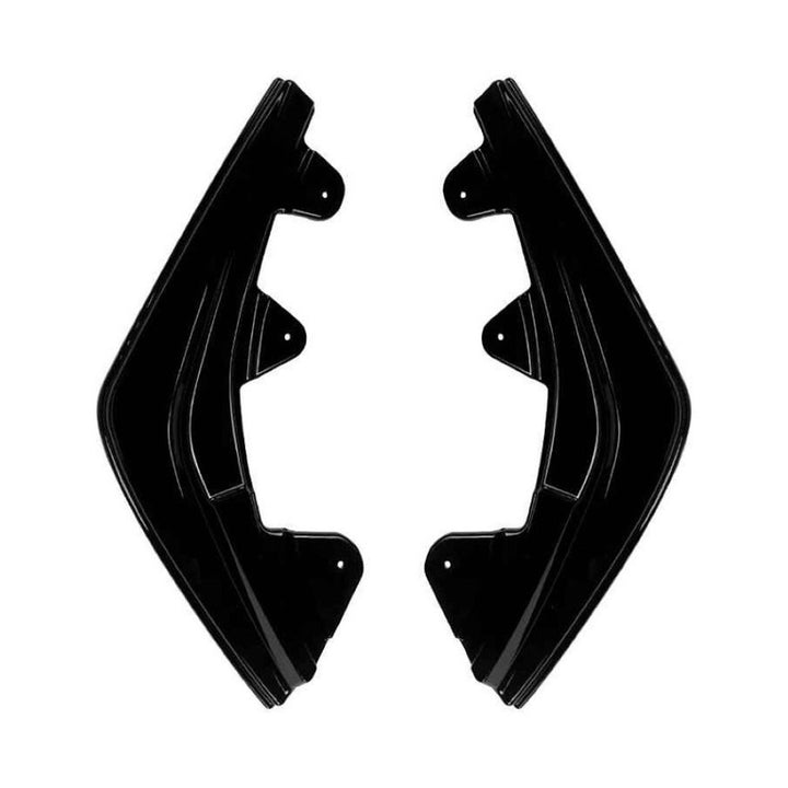 Car Craft Compatible With Bmw 1 Series F20 Lci 2015-2019 M Sport Rear After Bumper Lip Splitter Skirts Zst-1130 Gb Glossy Black