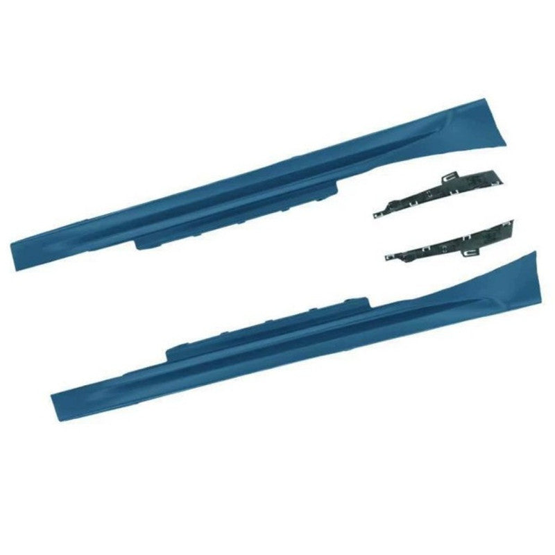 Car Craft Compatible With Bmw 2 Series F22 2014-2019 Upgraded Facelift Convert To M Sport M2cs Bodykit Side Skirt Running Board Trim Gc F22/23-003 Usa