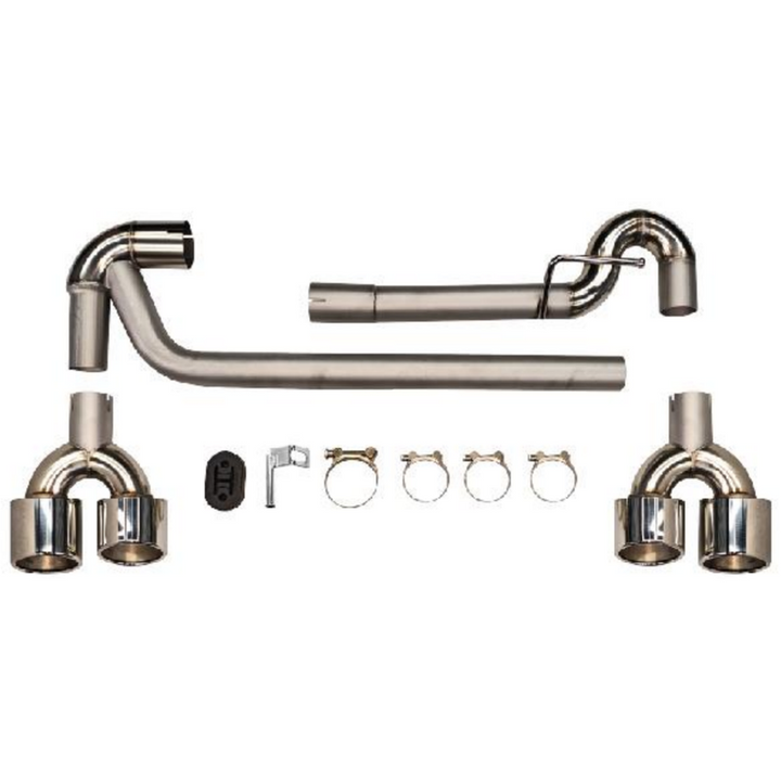 Car Craft Compatible With Bmw X3 Lci F25 2014-2017 Upgrade Convert To M Sport M Performance Mt M Tech X3m Exhaust Tip Pipe Gc F25 012 H Style Single 0-0