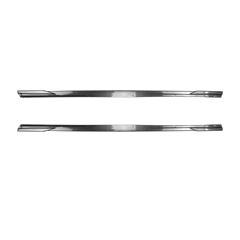 Car Craft Compatible With Bmw 3 Series F30 2012-2018 Car Side Skirts Splitter Running Board Trim Zst-1490 Cf Carbon Fiber Look - CAR CRAFT INDIA