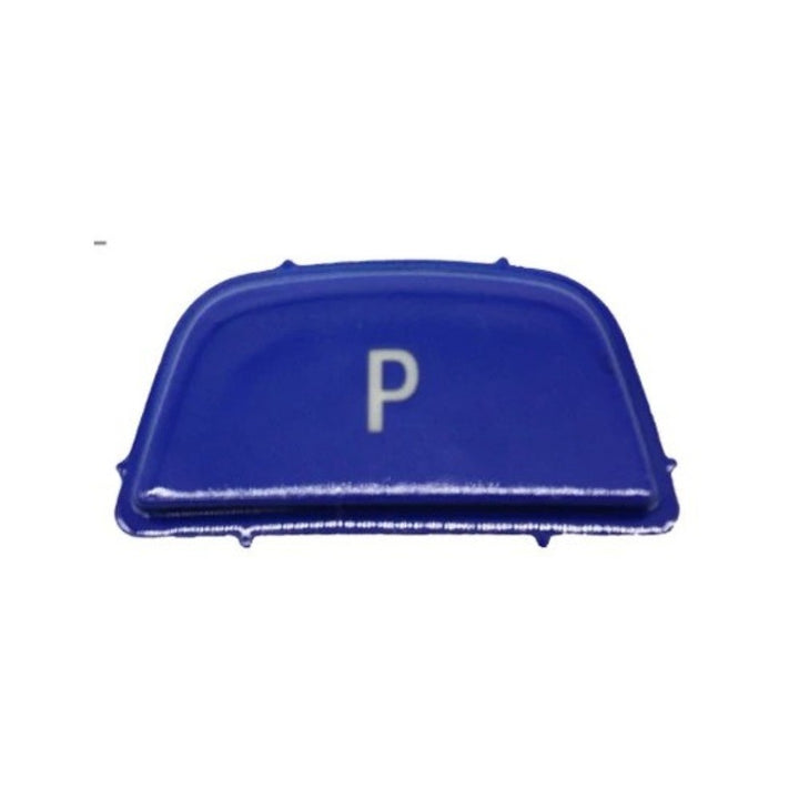 Car Craft Compatible With Bmw 1 2 3 4 5 6 7 Series F20 F30 F34 F10 F07 F06 F12 F01 F02 X3 X4 F25 F26 X5 X6 F15 F16 Gear Shift Lever Auto Parking Switch Letter P Button Cover Model B Blue