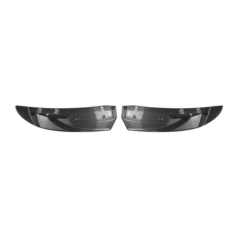 Car Craft Compatible With Mini Cooper F55 F56 F57 2014-2022 After Rear Bumper Jcw Lip Diffuser Splitter Skirt Zst-1390 Cf Carbon Fiber Look Zst-1390 Cf Carbon Fiber Look
