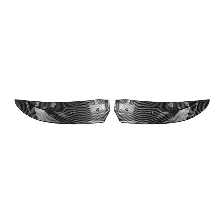 Car Craft Compatible With Mini Cooper F55 F56 F57 2014-2022 After Rear Bumper Jcw Lip Diffuser Splitter Skirt Zst-1390 Cf Carbon Fiber Look Zst-1390 Cf Carbon Fiber Look