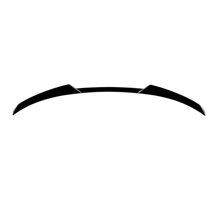 Car Craft Compatible With Mini Cooper F55 F56 2014-2022 Rear Trunk Wing Boot Lip Roof Mid Spoiler Zst-1342 Gb Gloss Black