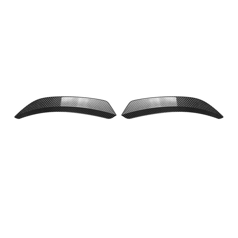 Car Craft Compatible With Mini Cooper F55 F56 2014-2022 Rear Trunk Wing Boot Lip Roof Spoiler Zst-1402 Cf Carbon Fiber Look 2 Part