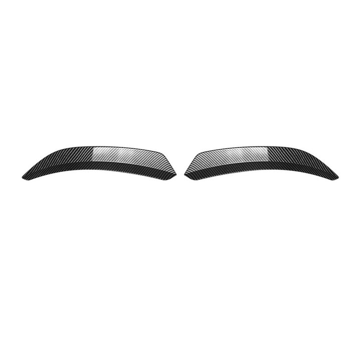 Car Craft Compatible With Mini Cooper F55 F56 2014-2022 Rear Trunk Wing Boot Lip Roof Spoiler Zst-1402 Cf Carbon Fiber Look 2 Part