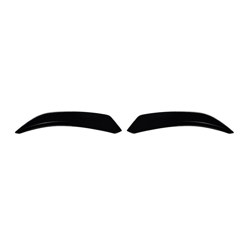 Car Craft Compatible With Mini Cooper F55 F56 2014-2022 Rear Trunk Wing Boot Lip Roof Spoiler Zst-1402 Gb Gloss Black 2 Part