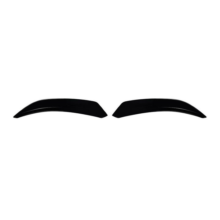 Car Craft Compatible With Mini Cooper F55 F56 2014-2022 Rear Trunk Wing Boot Lip Roof Spoiler Zst-1402 Gb Gloss Black 2 Part