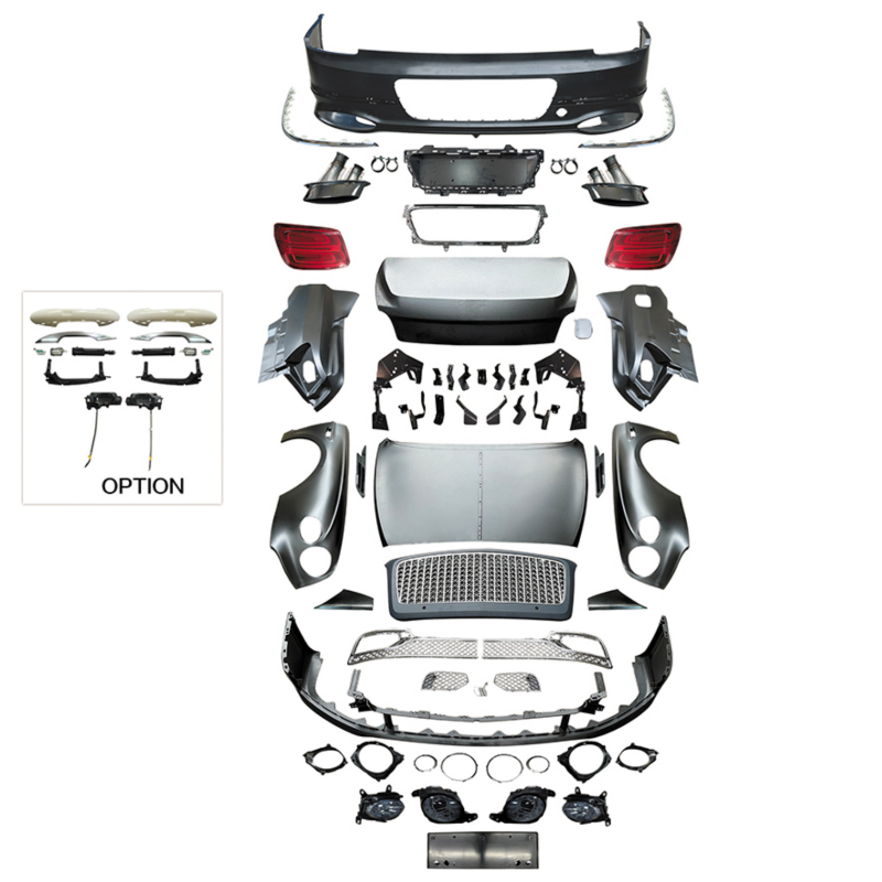 Front Conver Car Craft Compatible With Bentley Flying Spur 2005-2019 Upgrade ...