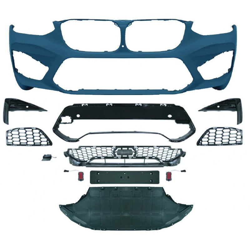 Car Craft Compatible With Bmw X3 G01 G08 2018-2021 Upgrade Convert To M Sport M Performance X3m Bodykit Body Kit Front Bumper Gc G01 08 002