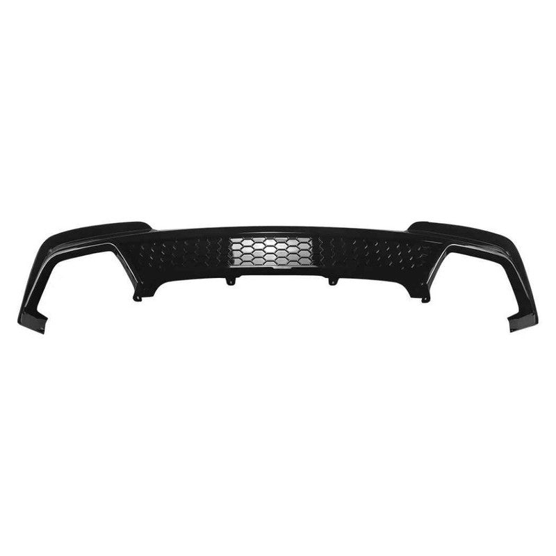 Car Craft Compatible With Bmw X3 G01 Pre-facelift X3m Sport 2018-2021 Rear Bumper After Lip Diffuser Trim Skirt Zst-1459 Gb Glossy Black