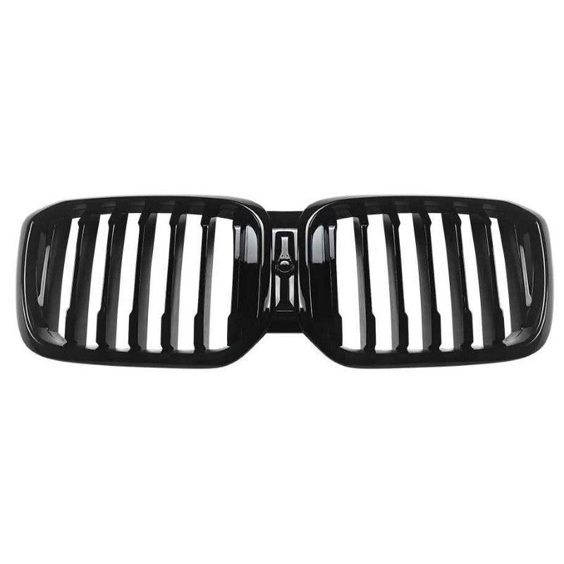 Car Craft Compatible With Bmw X3 G01 X4 G02 Lci 2022-2024 Front Bumper Show Mesh Grill Single Line Bar Zst-1462 Single Glossy Black - CAR CRAFT INDIA